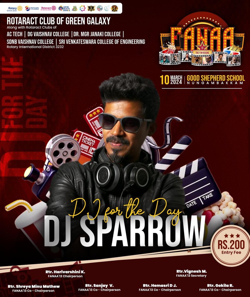 FANAA — Event Poster Design